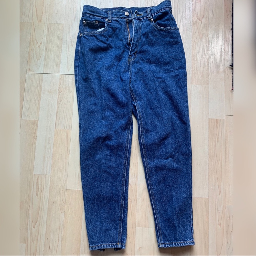 Vintage Authentic High Waist Denim Jeans